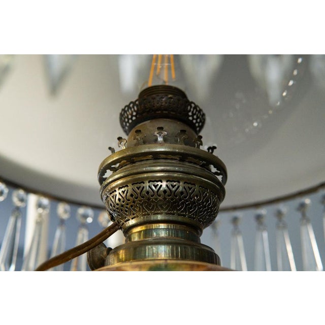 White Majolica Chandelier, Early 1900s For Sale - Image 12 of 18