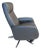 Ergonomic Leather Recliner Made in Norway by I M G Scandinavian Modern For Sale