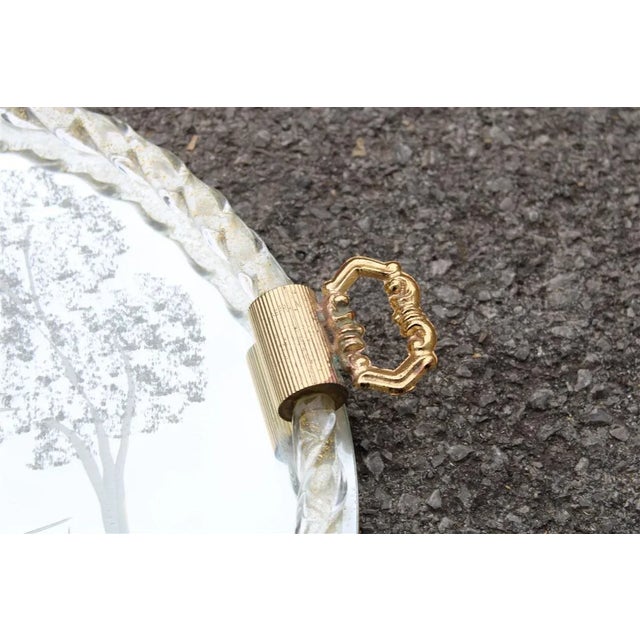 Gold Italian Murano Glass Tray, 1950s For Sale - Image 8 of 10