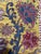 27” Uzbekistan Suzani Floral & Paisley Embroidered Silk Textile With Cotton Ikat Reverse For Sale - Image 10 of 12