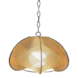 1950s Mid-Century Modern Paul Secon Style Pendant Light For Sale