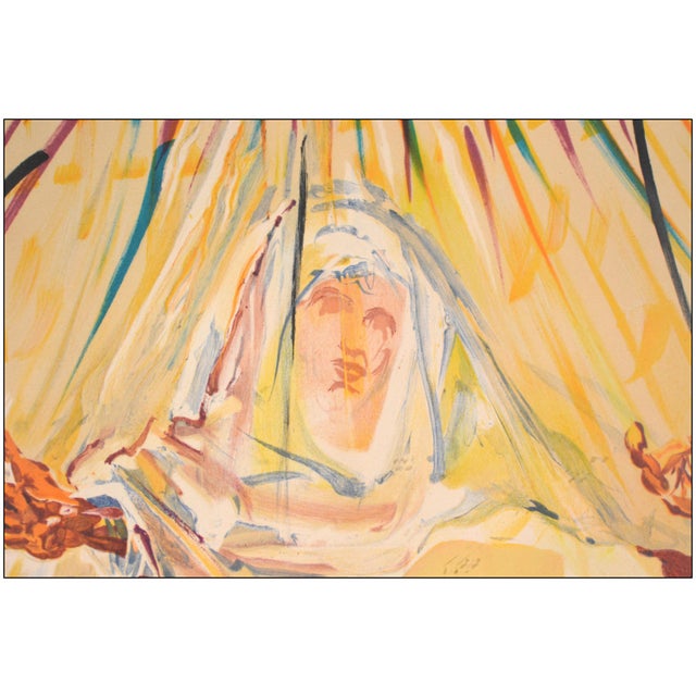 Salvador Dalí 1974 La Pietra Nera Lithograph Salvador Dalí For Sale - Image 4 of 7