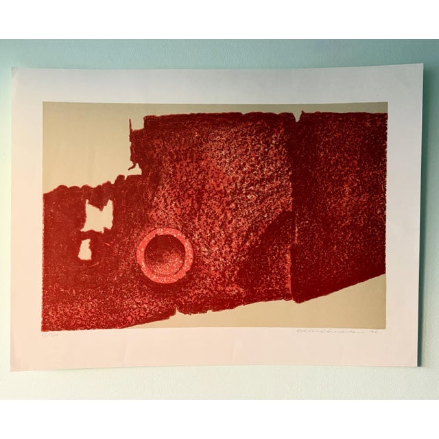 Albert Bertelsen, Lock Mechanism, 1990, Lithograph For Sale - Image 4 of 4