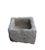 Late 19th Century 20" Inch Long Hand Chiseled Stone Trough 24-6 For Sale - Image 5 of 5