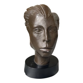 Bronze Bust by Marini For Sale