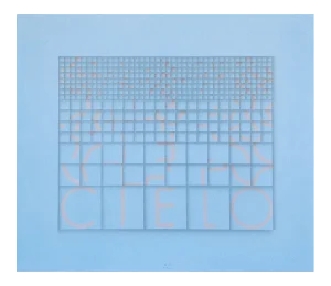 Cielo (Sky) - Original Screen Print by Bruno di Bello - 1980 ca. 1980 ca.