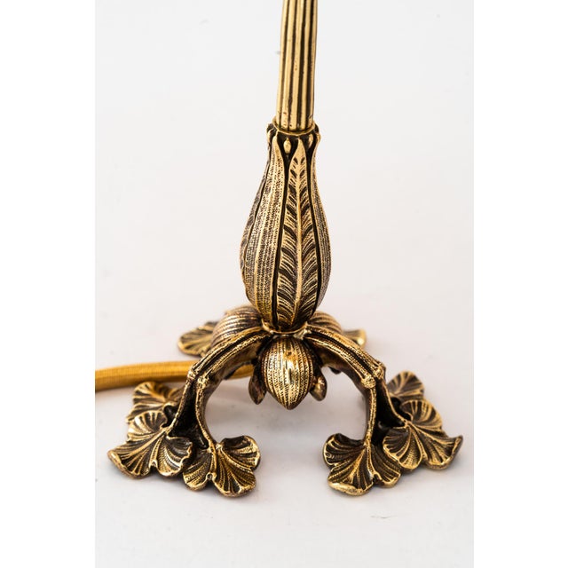 Small Jugendstil Table Lamps with Fabric Shades, Vienna, Austria, 1908, Set of 2 For Sale - Image 13 of 17