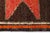 3 X 10 Vintage Turkish Wool Runner in Burnt Orange With Tribal Geometric Motifs For Sale - Image 10 of 10