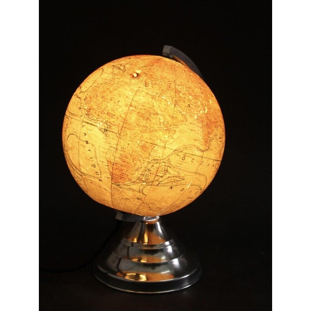 1940s French Illuminated Globe, 1940s For Sale - Image 5 of 15