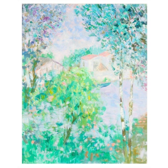 Bernard Taurelle 1, Large Fauvist French Post Impressionist Oil Painting Bernard Taurelle For Sale - Image 9 of 11
