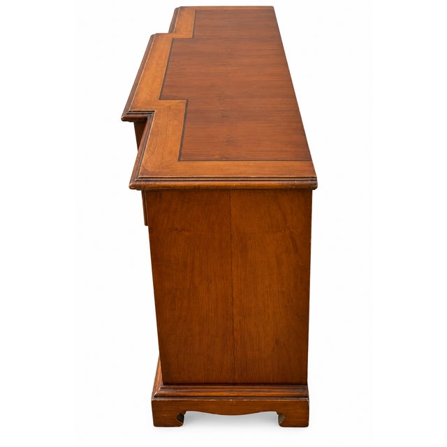 Traditional Small English Empire Style Sideboard, 1950s For Sale - Image 3 of 9