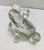 Transparent Artisan Blown Glass Frog Decor Accent or Paperweight For Sale - Image 8 of 11