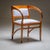 Brown Art Nouveau Oak Armchair, Vienna, Austria, Early 20th Century For Sale - Image 8 of 8