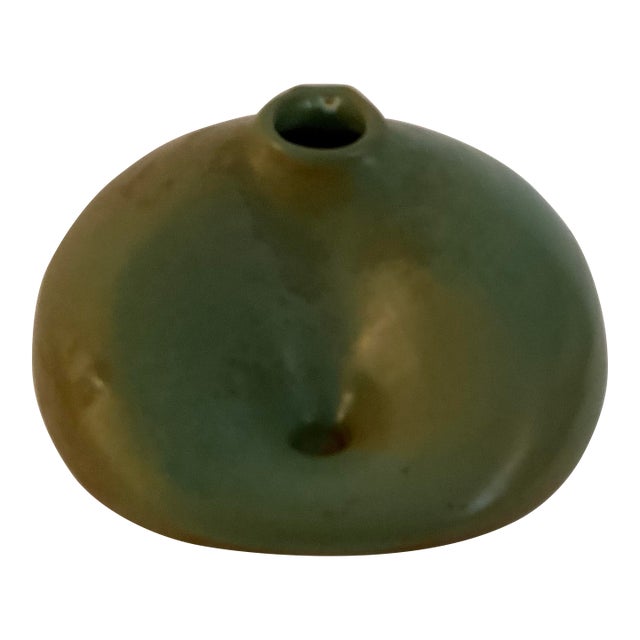 Suzanne Ramie Ceramic Vase For Sale