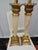 1970s Mid-Century Brass and Ivory Lamps - a Pair For Sale - Image 5 of 7