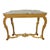 French Louis XV Style Console Table in Gold Leaf Gilded Wood and Marble, 1890s For Sale - Image 17 of 18