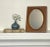 Traditional Oval Walnut Wood & Gold Finish Table Top Mirror For Sale - Image 12 of 12