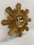 1950s Italian 14.5" Giltwood Sunburst Wall Mirror For Sale - Image 13 of 18