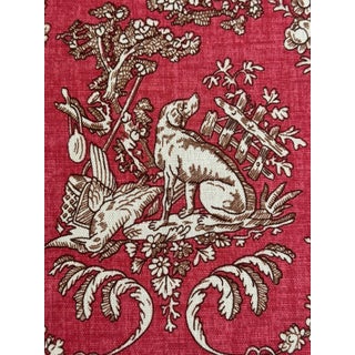 Brunschwig & Fils the Hunting Toile 1 2/8 Yard Fabric For Sale