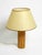 Large Italian Bamboo Table Lamp with Large Oiled Paper Shade, 1970s For Sale - Image 17 of 18
