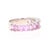 Roshe Jewels 3.44 carat Emerald Cut Pink Sapphire Ring in 18k White Gold This ring has Natural Emerald Cut Pink Sapphires...
