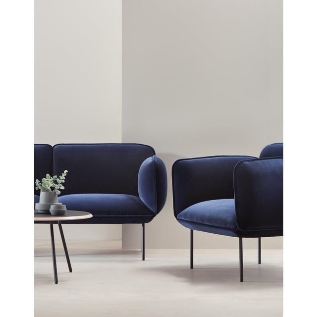 Metal Two-Seater Sofa by Mika Tolvanen For Sale - Image 7 of 16