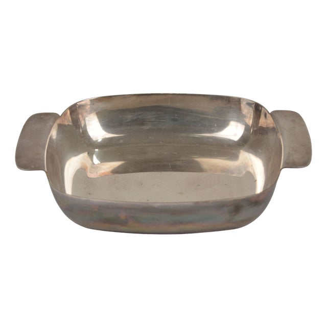 Silver-Plated Bowl from Ravinet d’Enfert, 1960 For Sale