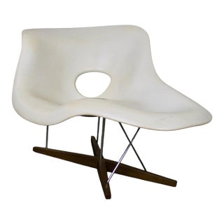 The "La Chaise" Chair Attributed to Charles and Ray Eames and Produced by Vitra For Sale
