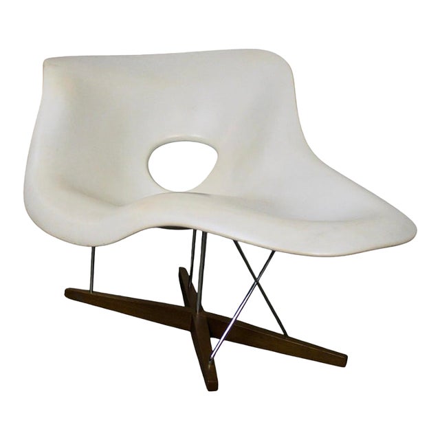 The "La Chaise" Chair Attributed to Charles and Ray Eames and Produced by Vitra For Sale