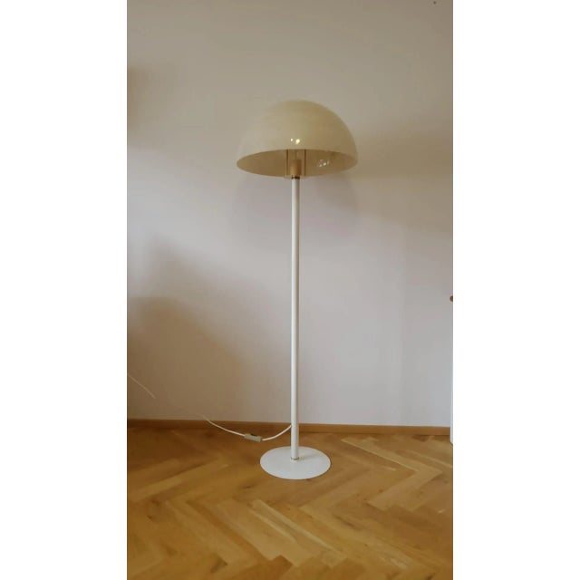 Metal Mid-Century Floor Lamp Mushroom, Italy, 1970s For Sale - Image 7 of 10