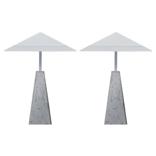 Abatjour Table Lights by Cini Boeri for Arteluce, Set of 2 For Sale