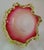 Glass Victorian Frosted Cranberry Glass Preserve Bowl, 1880 For Sale - Image 7 of 8