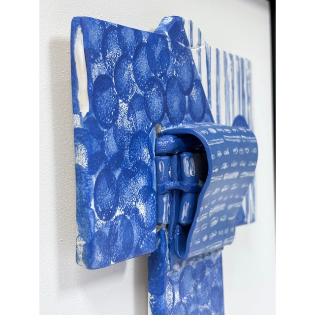 Ceramic One of a Kind Japanese Kimono Ceramic Sculpture For Sale - Image 7 of 8
