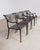 Neoclassical Set of Four Neoclassical Dolphin and Star Garden Dining Chairs For Sale - Image 3 of 18