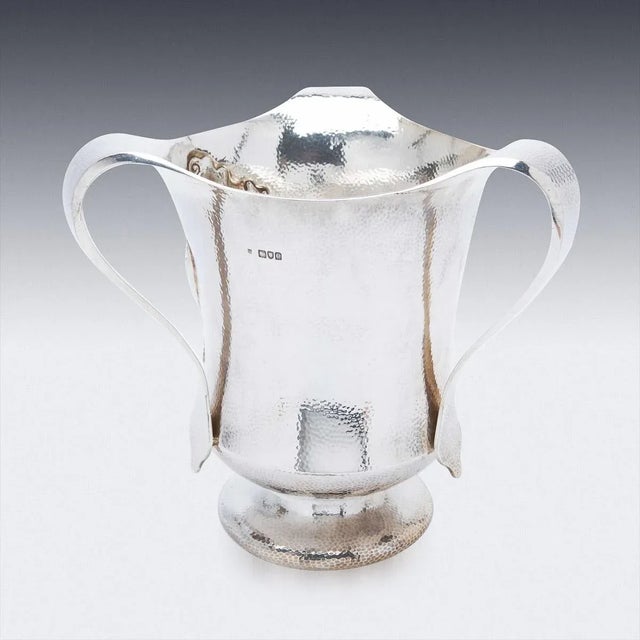20th Century Arts & Crafts Silver Wine Coolers, 1906, Set of 2 For Sale - Image 3 of 6