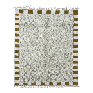 Contemporary Moroccan Wool Rug - 9.8 X 8.1 Ft For Sale