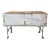Rustic Wooden Industrial Rolling Cooler/Planter For Sale
