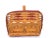 Vintage Handwoven Wooden Longaberger Basket For Sale - Image 9 of 11