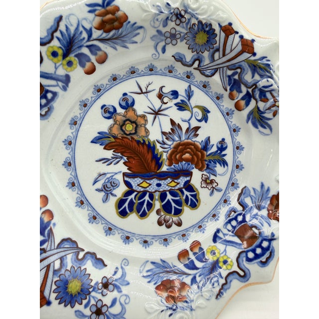 Antique Mason's Ironstone Meat or Dessert Dish, Circa 1820's For Sale - Image 11 of 18