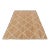 Modern Geometric Bohemian Jute Rug 3x6 Ft. For Sale