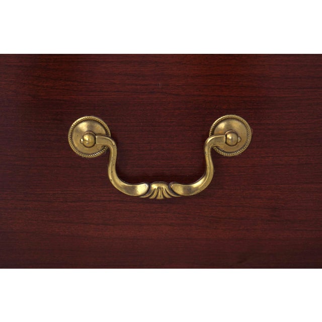 Ethan Allen Georgian Court Cherry Tv Entertainment Cabinet For Sale - Image 13 of 18