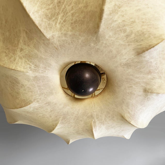 Italian Modern Cocoon Chandelier Nuvola by Tobia Scarpa for Flos, 1970s For Sale - Image 6 of 14