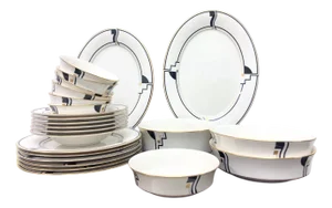 Noritake Portfolio Tableware, 1970s, Set of 24