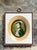 Mid 20th Century Vintage German Hand-Painted Portrait For Sale - Image 5 of 12