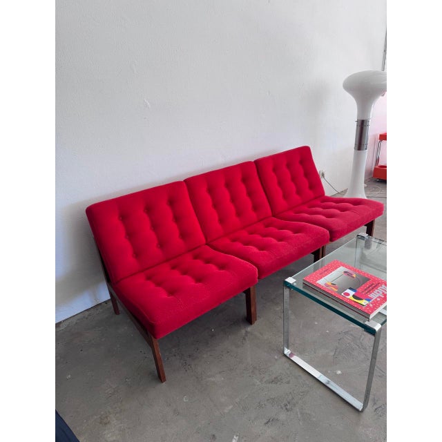 Moduline Chair in Teak by Ole Gjerløv-Knudsen Torben Lind for France & Søn, 1960s For Sale - Image 13 of 18