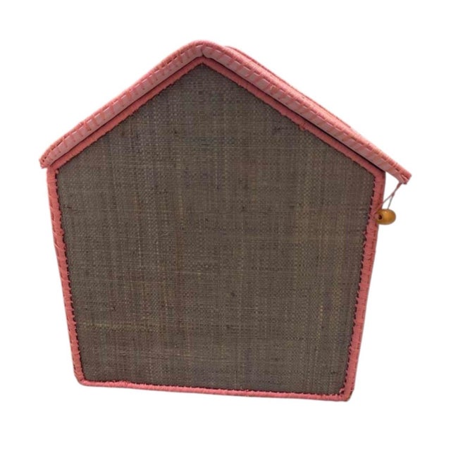 2000 - 2009 Vintage "Salon Bella" House-Shaped Toy Storage Box For Sale - Image 5 of 12
