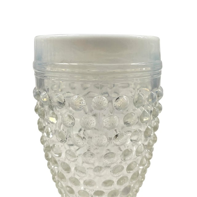 Mid 20th Century Set of Six Vintage Hobnail Juice Glasses For Sale - Image 5 of 10