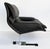 Giovanni Offredi 1980s Giovanni Offredi Saporiti Italia Onda Wave Chair, Black Leather, Chrome For Sale - Image 4 of 16