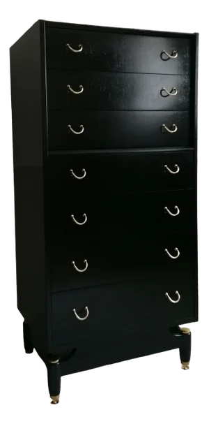 Mid-Century Librenza Tallboy Chest of Drawers by E Gomme for G-Plan, 1950