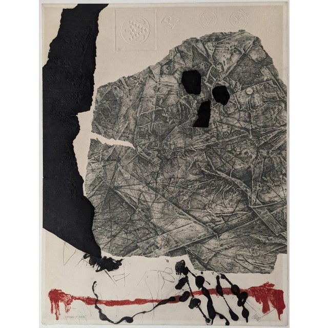 Engraving, 1970 Handsigned by the artist in pencil and annotated "Epreuve d'essai" 65.00 cm. x 50.00 cm. 25.59 in. x 19.69...